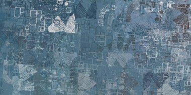 Soyut arka plan sanatı. 2D çizim. Etkileyici yağlı boya resim. Tuvalde fırça darbeleri. Modern sanat. Çok renkli arkaplan. Çağdaş sanat. İfade. Sanatsal dijital palet.