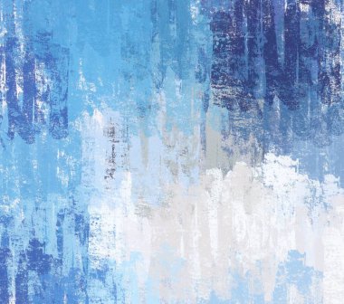 Soyut arka plan sanatı. 2D çizim. Etkileyici yağlı boya resim. Tuvalde fırça darbeleri. Modern sanat. Çok renkli arkaplan. Çağdaş sanat. İfade. Sanatsal dijital palet.