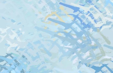 Soyut arka plan sanatı. 2D çizim. Etkileyici yağlı boya resim. Tuvalde fırça darbeleri. Modern sanat. Çok renkli arkaplan. Çağdaş sanat. İfade. Sanatsal dijital palet.