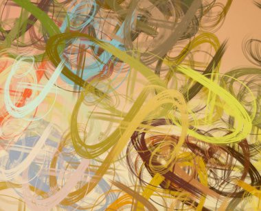 Soyut arka plan sanatı. 2D çizim. Etkileyici yağlı boya resim. Tuvalde fırça darbeleri. Modern sanat. Çok renkli arkaplan. Çağdaş sanat. İfade. Sanatsal dijital palet.