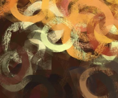 Soyut arka plan sanatı. 2D çizim. Etkileyici yağlı boya resim. Tuvalde fırça darbeleri. Modern sanat. Çok renkli arkaplan. Çağdaş sanat. İfade. Sanatsal dijital palet.