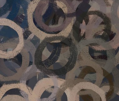 Soyut arka plan sanatı. 2D çizim. Etkileyici yağlı boya resim. Tuvalde fırça darbeleri. Modern sanat. Çok renkli arkaplan. Çağdaş sanat. İfade. Sanatsal dijital palet.