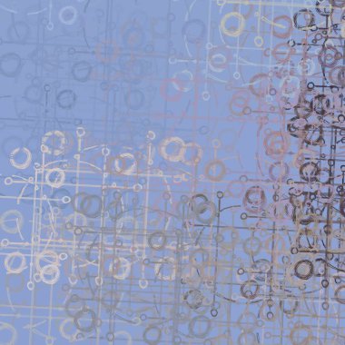 Soyut arka plan sanatı. 2D çizim. Etkileyici yağlı boya resim. Tuvalde fırça darbeleri. Modern sanat. Çok renkli arkaplan. Çağdaş sanat. İfade. Sanatsal dijital palet.