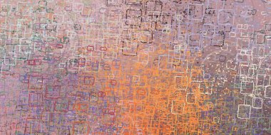 Soyut arka plan sanatı. 2D çizim. Etkileyici yağlı boya resim. Tuvalde fırça darbeleri. Modern sanat. Çok renkli arkaplan. Çağdaş sanat. İfade. Sanatsal dijital palet.