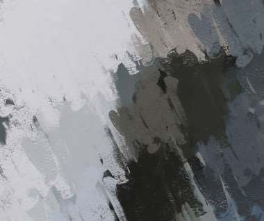 Soyut arka plan sanatı. 2D çizim. Etkileyici yağlı boya resim. Tuvalde fırça darbeleri. Modern sanat. Çok renkli arkaplan. Çağdaş sanat. İfade. Sanatsal dijital palet.