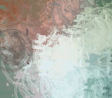 Soyut arka plan sanatı. 2D çizim. Etkileyici yağlı boya resim. Tuvalde fırça darbeleri. Modern sanat. Çok renkli arkaplan. Çağdaş sanat. İfade. Sanatsal dijital palet.