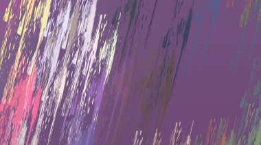 Soyut arka plan sanatı. 2D çizim. Etkileyici yağlı boya resim. Tuvalde fırça darbeleri. Modern sanat. Çok renkli arkaplan. Çağdaş sanat. İfade. Sanatsal dijital palet.