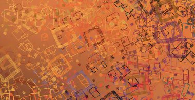 Soyut arka plan sanatı. 2D çizim. Etkileyici yağlı boya resim. Tuvalde fırça darbeleri. Modern sanat. Çok renkli arkaplan. Çağdaş sanat. İfade. Sanatsal dijital palet.