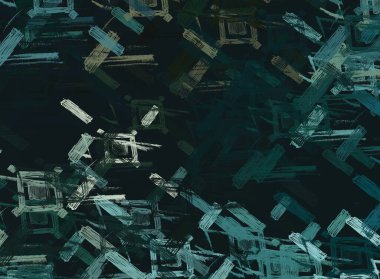 Soyut arka plan sanatı. 2D çizim. Etkileyici yağlı boya resim. Tuvalde fırça darbeleri. Modern sanat. Çok renkli arkaplan. Çağdaş sanat. İfade. Sanatsal dijital palet.