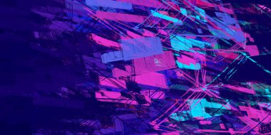 Soyut arka plan sanatı. 2D çizim. Etkileyici yağlı boya resim. Tuvalde fırça darbeleri. Modern sanat. Çok renkli arkaplan. Çağdaş sanat. İfade. Sanatsal dijital palet.