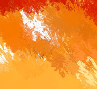 Soyut arka plan sanatı. 2D çizim. Etkileyici yağlı boya resim. Tuvalde fırça darbeleri. Modern sanat. Çok renkli arkaplan. Çağdaş sanat. İfade. Sanatsal dijital palet.