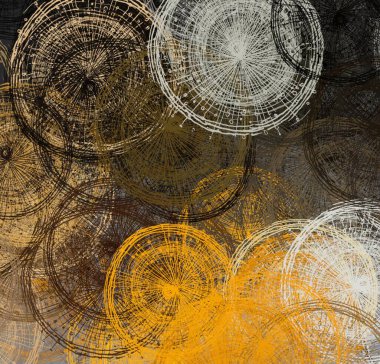 Soyut arka plan sanatı. 2D çizim. Etkileyici yağlı boya resim. Tuvalde fırça darbeleri. Modern sanat. Çok renkli arkaplan. Çağdaş sanat. İfade. Sanatsal dijital palet.