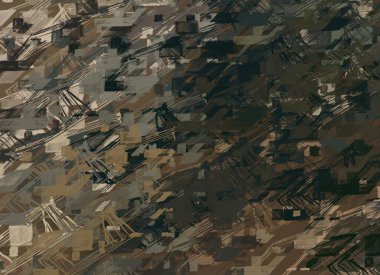 Soyut arka plan sanatı. 2D çizim. Etkileyici yağlı boya resim. Tuvalde fırça darbeleri. Modern sanat. Çok renkli arkaplan. Çağdaş sanat. İfade. Sanatsal dijital palet.