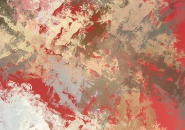 Soyut arka plan sanatı. 2D çizim. Etkileyici yağlı boya resim. Tuvalde fırça darbeleri. Modern sanat. Çok renkli arkaplan. Çağdaş sanat. İfade. Sanatsal dijital palet.