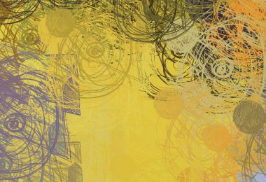 Soyut arka plan sanatı. 2D çizim. Etkileyici yağlı boya resim. Tuvalde fırça darbeleri. Modern sanat. Çok renkli arkaplan. Çağdaş sanat. İfade. Sanatsal dijital palet.