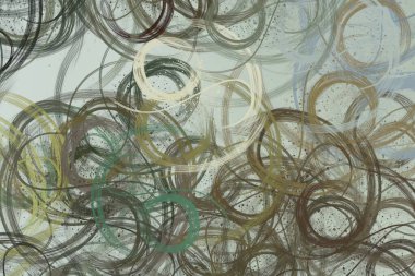 Soyut arka plan sanatı. 2D çizim. Etkileyici yağlı boya resim. Tuvalde fırça darbeleri. Modern sanat. Çok renkli arkaplan. Çağdaş sanat. İfade. Sanatsal dijital palet.