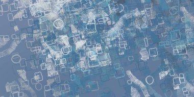 Soyut arka plan sanatı. 2D çizim. Etkileyici yağlı boya resim. Tuvalde fırça darbeleri. Modern sanat. Çok renkli arkaplan. Çağdaş sanat. İfade. Sanatsal dijital palet.