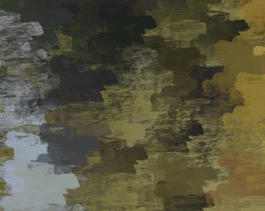 Soyut arka plan sanatı. 2D çizim. Etkileyici yağlı boya resim. Tuvalde fırça darbeleri. Modern sanat. Çok renkli arkaplan. Çağdaş sanat. İfade. Sanatsal dijital palet.