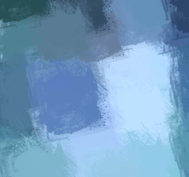 Soyut arka plan sanatı. 2D çizim. Etkileyici yağlı boya resim. Tuvalde fırça darbeleri. Modern sanat. Çok renkli arkaplan. Çağdaş sanat. İfade. Sanatsal dijital palet.