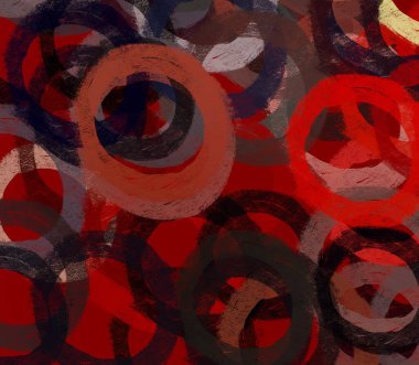 Soyut arka plan sanatı. 2D çizim. Etkileyici yağlı boya resim. Tuvalde fırça darbeleri. Modern sanat. Çok renkli arkaplan. Çağdaş sanat. İfade. Sanatsal dijital palet.