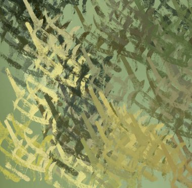 Soyut arka plan sanatı. 2D çizim. Etkileyici yağlı boya resim. Tuvalde fırça darbeleri. Modern sanat. Çok renkli arkaplan. Çağdaş sanat. İfade. Sanatsal dijital palet.