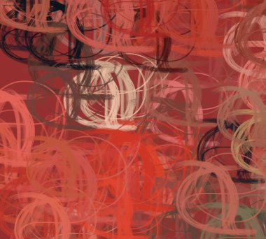 Soyut arka plan sanatı. 2D çizim. Etkileyici yağlı boya resim. Tuvalde fırça darbeleri. Modern sanat. Çok renkli arkaplan. Çağdaş sanat. İfade. Sanatsal dijital palet.