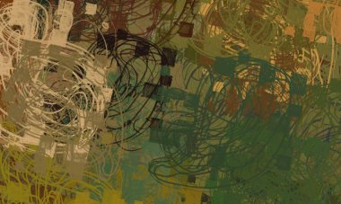 Soyut arka plan sanatı. 2D çizim. Etkileyici yağlı boya resim. Tuvalde fırça darbeleri. Modern sanat. Çok renkli arkaplan. Çağdaş sanat. İfade. Sanatsal dijital palet.