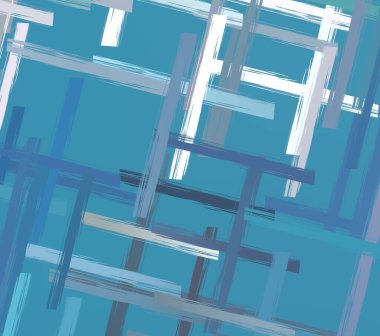 Soyut arka plan sanatı. 2D çizim. Etkileyici yağlı boya resim. Tuvalde fırça darbeleri. Modern sanat. Çok renkli arkaplan. Çağdaş sanat. İfade. Sanatsal dijital palet.