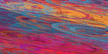 Soyut arka plan sanatı. 2D çizim. Etkileyici yağlı boya resim. Tuvalde fırça darbeleri. Modern sanat. Çok renkli arkaplan. Çağdaş sanat. İfade. Sanatsal dijital palet.