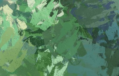 Soyut arka plan sanatı. 2D çizim. Etkileyici yağlı boya resim. Tuvalde fırça darbeleri. Modern sanat. Çok renkli arkaplan. Çağdaş sanat. İfade. Sanatsal dijital palet.