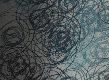 Soyut arka plan sanatı. 2D çizim. Etkileyici yağlı boya resim. Tuvalde fırça darbeleri. Modern sanat. Çok renkli arkaplan. Çağdaş sanat. İfade. Sanatsal dijital palet.