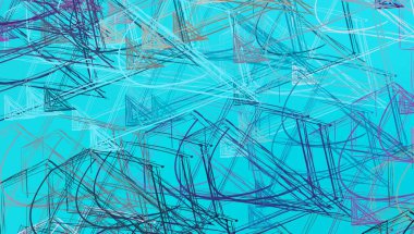 Soyut arka plan sanatı. 2D çizim. Etkileyici yağlı boya resim. Tuvalde fırça darbeleri. Modern sanat. Çok renkli arkaplan. Çağdaş sanat. İfade. Sanatsal dijital palet.