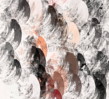 Soyut arka plan sanatı. 2D çizim. Etkileyici yağlı boya resim. Tuvalde fırça darbeleri. Modern sanat. Çok renkli arkaplan. Çağdaş sanat. İfade. Sanatsal dijital palet.