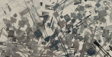 Soyut arka plan sanatı. 2D çizim. Etkileyici yağlı boya resim. Tuvalde fırça darbeleri. Modern sanat. Çok renkli arkaplan. Çağdaş sanat. İfade. Sanatsal dijital palet.