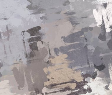 Soyut arka plan sanatı. 2D çizim. Etkileyici yağlı boya resim. Tuvalde fırça darbeleri. Modern sanat. Çok renkli arkaplan. Çağdaş sanat. İfade. Sanatsal dijital palet.