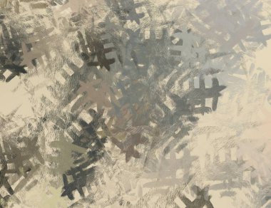 Soyut arka plan sanatı. 2D çizim. Etkileyici yağlı boya resim. Tuvalde fırça darbeleri. Modern sanat. Çok renkli arkaplan. Çağdaş sanat. İfade. Sanatsal dijital palet.