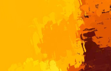 Soyut rastgele şekiller. 2D illüstrasyon arka planı. Düz beton duvarda sanatsal modern sanat kalıpları. Kabataslak boyalı yüzey. El yapımı fırça darbeleri.