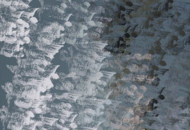 Soyut arka plan sanatı. 2D çizim. Etkileyici yağlı boya resim. Tuvalde fırça darbeleri. Modern sanat. Çok renkli arkaplan. Çağdaş sanat. İfade. Sanatsal dijital palet.