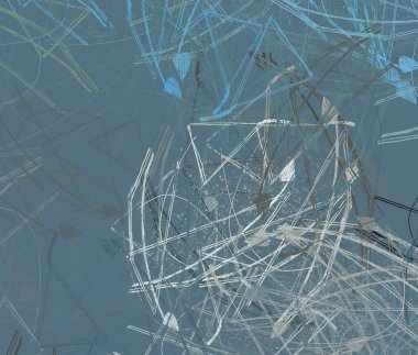 Soyut arka plan sanatı. 2D çizim. Etkileyici yağlı boya resim. Tuvalde fırça darbeleri. Modern sanat. Çok renkli arkaplan. Çağdaş sanat. İfade. Sanatsal dijital palet.