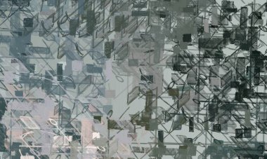 Soyut arka plan sanatı. 2D çizim. Etkileyici yağlı boya resim. Tuvalde fırça darbeleri. Modern sanat. Çok renkli arkaplan. Çağdaş sanat. İfade. Sanatsal dijital palet.