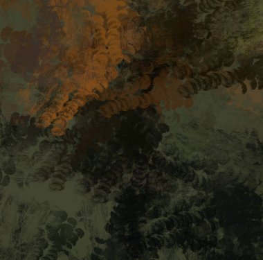 Soyut arka plan sanatı. 2D çizim. Etkileyici yağlı boya resim. Tuvalde fırça darbeleri. Modern sanat. Çok renkli arkaplan. Çağdaş sanat. İfade. Sanatsal dijital palet.