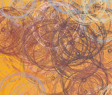 Soyut arka plan sanatı. 2D çizim. Etkileyici yağlı boya resim. Tuvalde fırça darbeleri. Modern sanat. Çok renkli arkaplan. Çağdaş sanat. İfade. Sanatsal dijital palet.