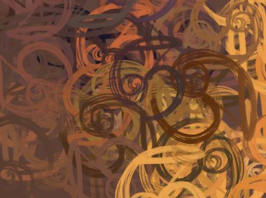 Soyut arka plan sanatı. 2D çizim. Etkileyici yağlı boya resim. Tuvalde fırça darbeleri. Modern sanat. Çok renkli arkaplan. Çağdaş sanat. İfade. Sanatsal dijital palet.