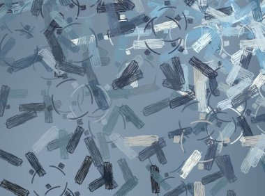 Soyut arka plan sanatı. 2D çizim. Etkileyici yağlı boya resim. Tuvalde fırça darbeleri. Modern sanat. Çok renkli arkaplan. Çağdaş sanat. İfade. Sanatsal dijital palet.