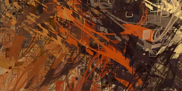 Abstracte Achtergrondkunst Illustratie Expressieve Olieverf Penseelstreken Doek Moderne Kunst Meerkleurige — Stockfoto