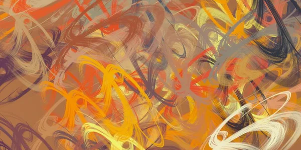 Abstracte Achtergrondkunst Illustratie Expressieve Olieverf Penseelstreken Doek Moderne Kunst Meerkleurige — Stockfoto