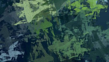 Soyut arka plan sanatı. 2D çizim. Etkileyici yağlı boya resim. Tuvalde fırça darbeleri. Modern sanat. Çok renkli arkaplan. Çağdaş sanat. İfade. Sanatsal dijital palet.