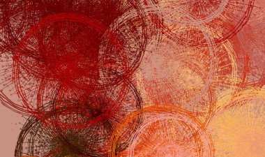 Soyut arka plan sanatı. 2D çizim. Etkileyici yağlı boya resim. Tuvalde fırça darbeleri. Modern sanat. Çok renkli arkaplan. Çağdaş sanat. İfade. Sanatsal dijital palet.