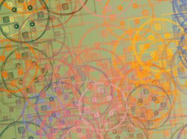 Soyut arka plan sanatı. 2D çizim. Etkileyici yağlı boya resim. Tuvalde fırça darbeleri. Modern sanat. Çok renkli arkaplan. Çağdaş sanat. İfade. Sanatsal dijital palet.