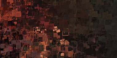 Soyut arka plan sanatı. 2D çizim. Etkileyici yağlı boya resim. Tuvalde fırça darbeleri. Modern sanat. Çok renkli arkaplan. Çağdaş sanat. İfade. Sanatsal dijital palet.